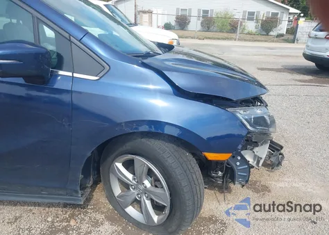2018 Honda Odyssey Ex-L from USA, damaged, VIN 5FNRL6H76JB011087